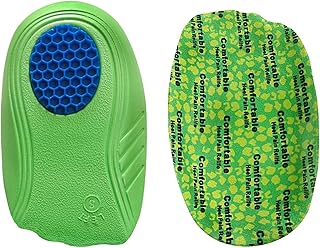 靴用ヒール ライザー、靴用ヒール リフト,靴のかかとインサート - 衝撃吸収フットリフトパッド、かかとの拍車、かかとのストレスをマッサージする靴のかかとインサート