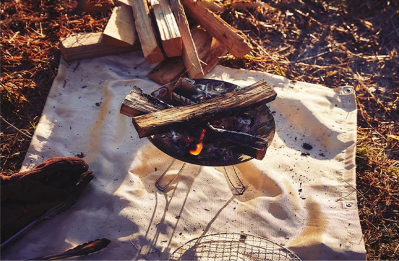 Manta ignífuga, manta ignífuga para acampar al aire libre, manta de cuarentena de soldadura interior, resistente al fuego, comodidad para barbacoa o soldadura, 60 x 80 cm