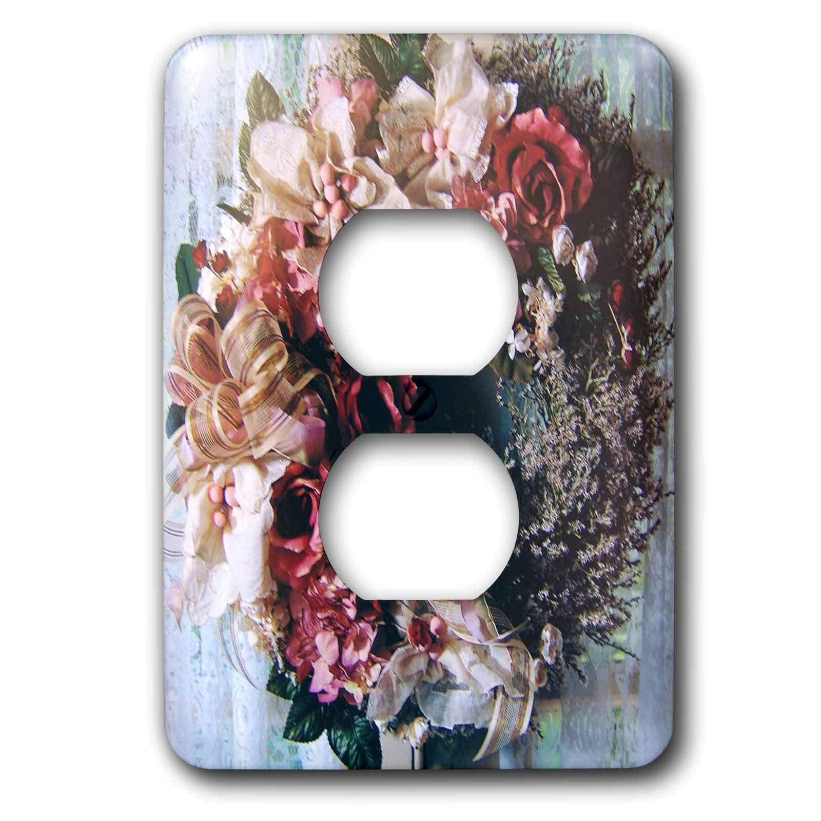 Couronne victorienne 2 prises double emplacement pour decoration murale