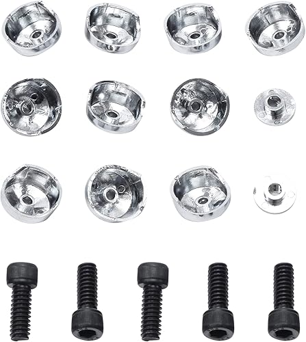 Miniatura 6 de TCMT Kit de tapas de pernos de plástico ABS cromado para Harley Davidson Softail FL FLS FX FXS Twin Cam 2007-2013