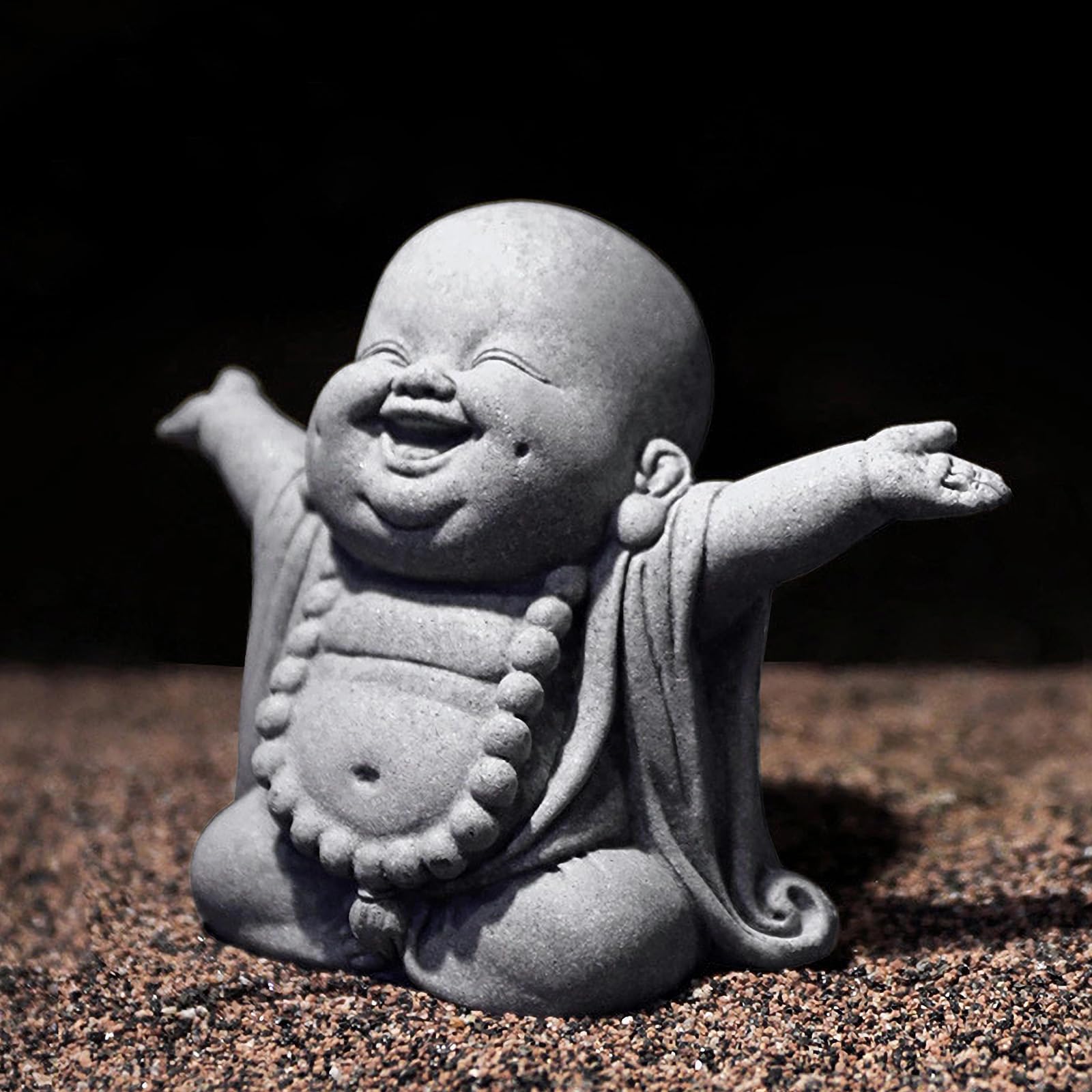 buddha.statue80’s 90’s DANCEHALL 128枚 IFIAM Laughing Buddha Statue Indoor, Zen Feng Shui Decor for Home