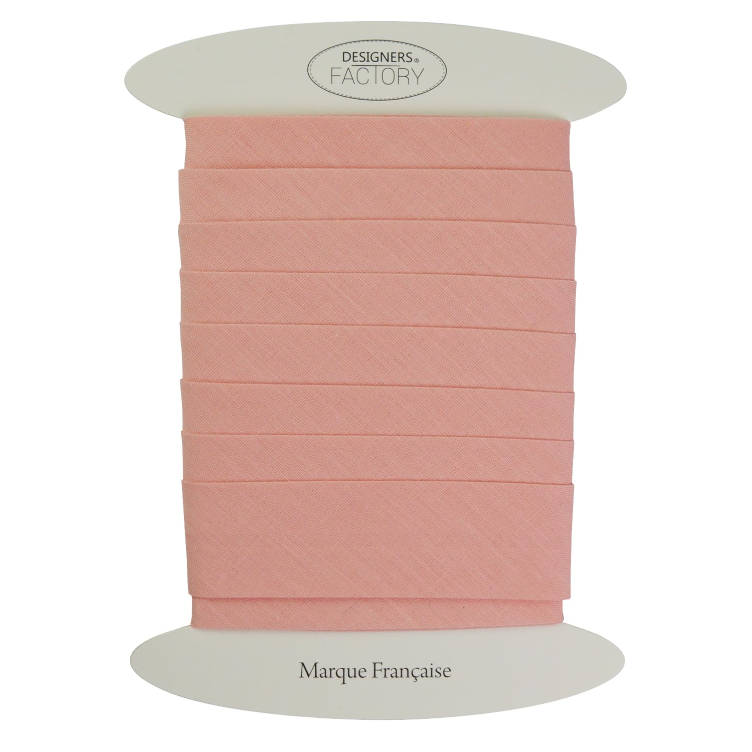 Biais coton large 30mm rose layette pour coudre drap matelassé et nid d'ange