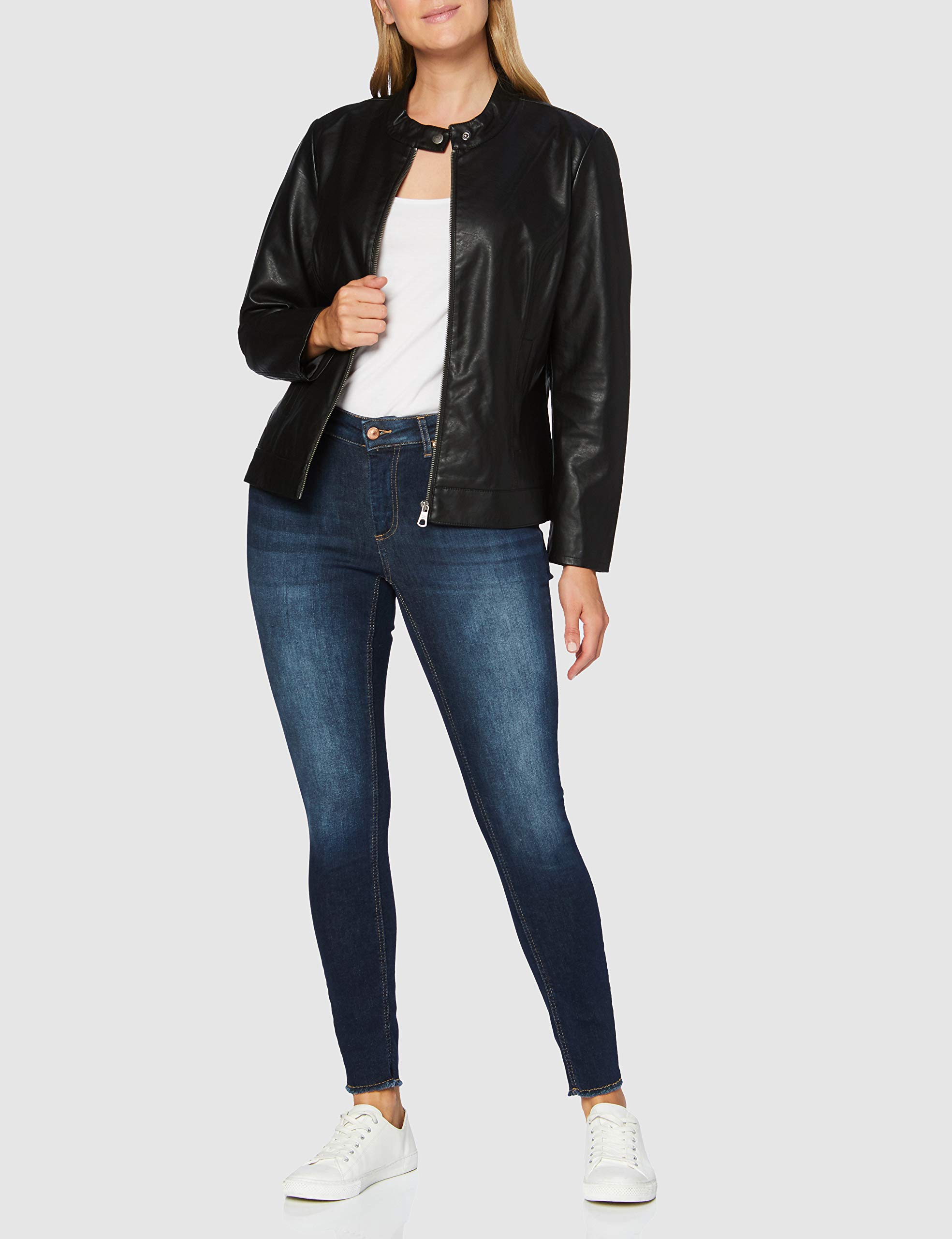 Only Carmakoma - Carwilly Life Reg SK Ank Raw Rea4342noos, Jeans Donna