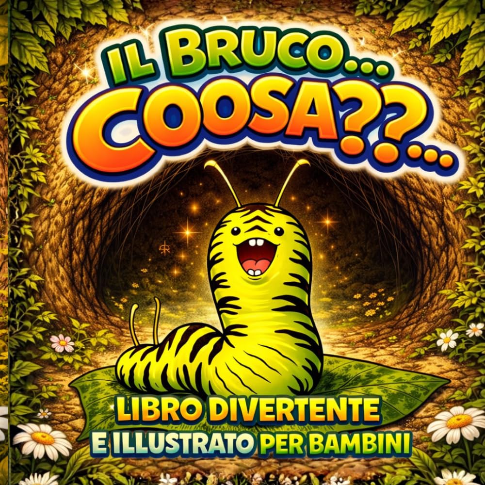 IL BRUCO... COOSA??...: LIBRO DIVERTENTE E ILLUSTRATO PER BAMBINI