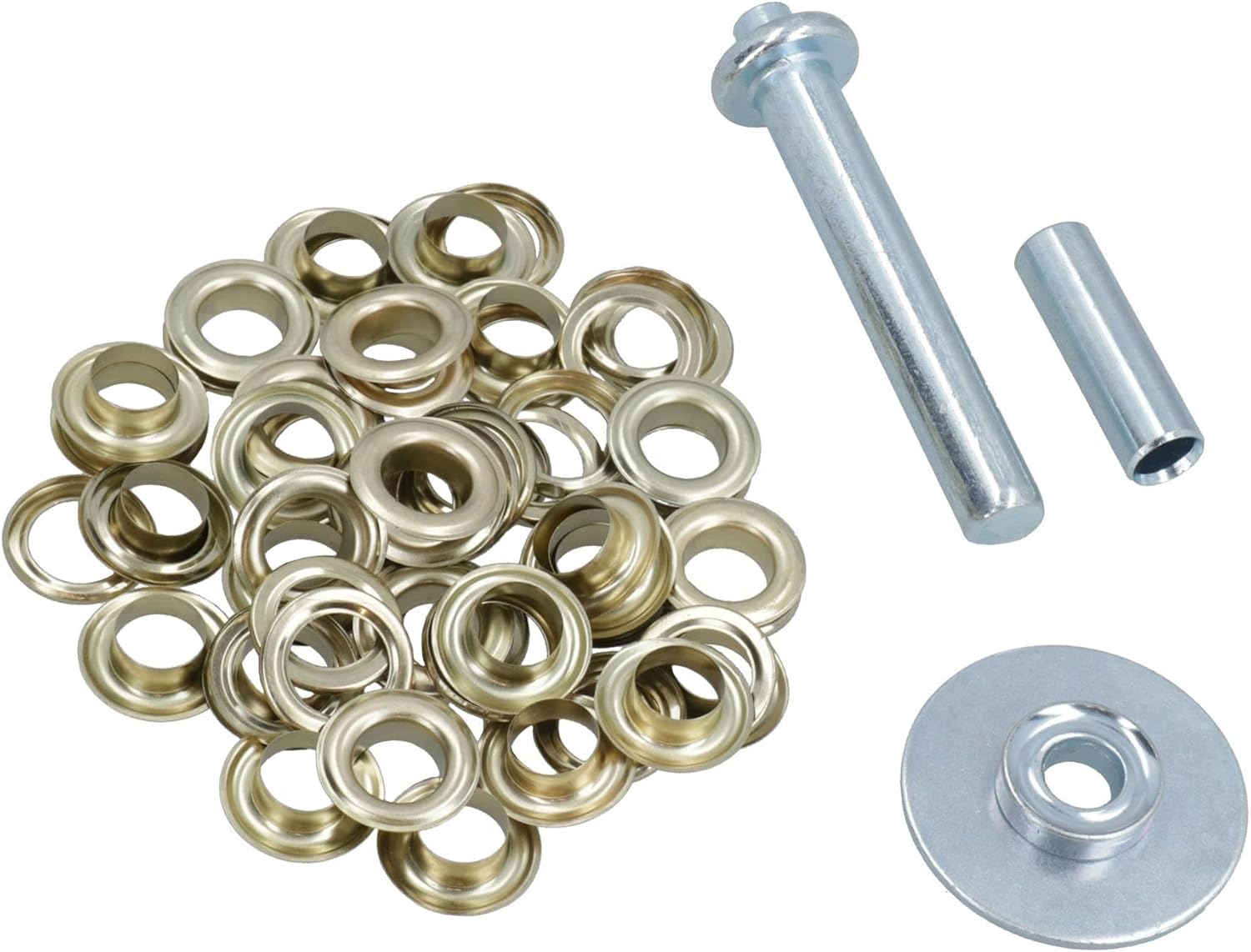 Tarpaulin Tarp Awning Groundsheet Cover Eyelet Repair Kit Grommets 30pc