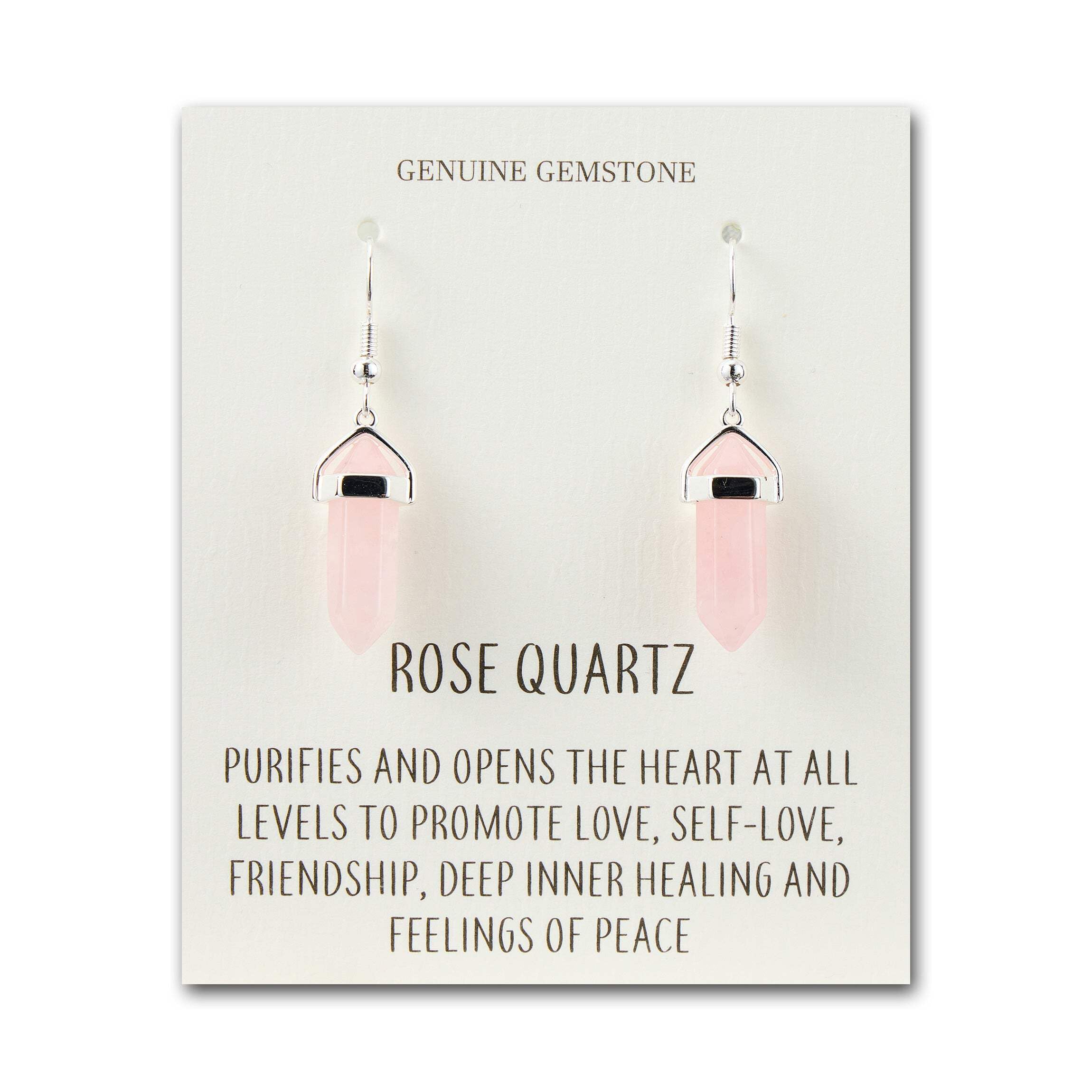 Bracciale Philip Jones Con Quarzo Rosa E Carta Citazione, Chiusura Moschettone, 18+6 Cm, Argento Placcato