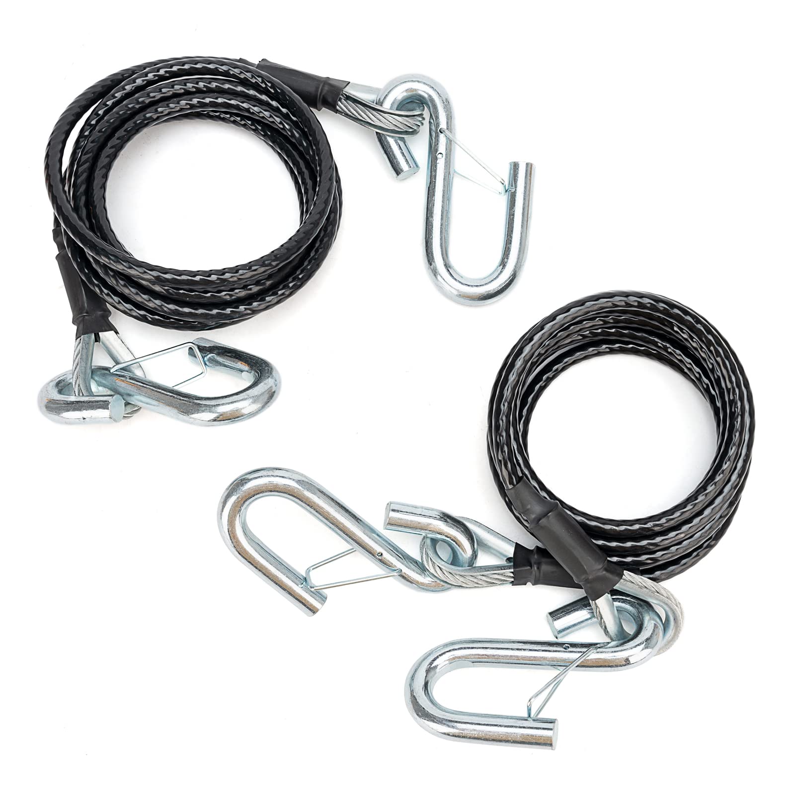 Amazon.co.jp: VODCACA BX88196 安全ケーブルキット S字フック