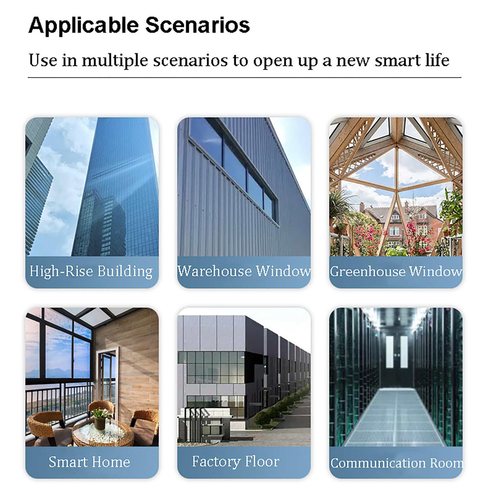 Smart Automatic Window Opener Closer Attuatore elettrico Telecomando per serre Domotica Swing Gate Driver