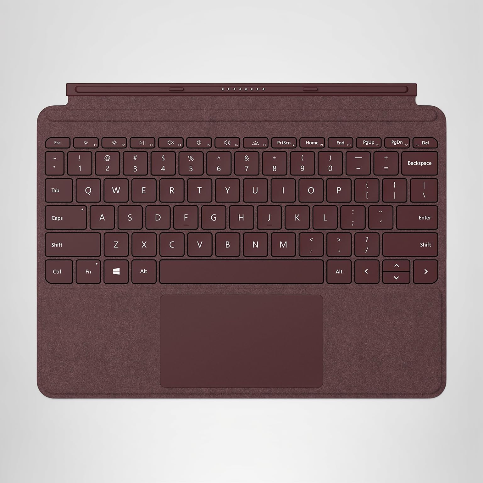 Amazon.co.jp: Surface Go Signature タイプ カバー バーガンディ KCS