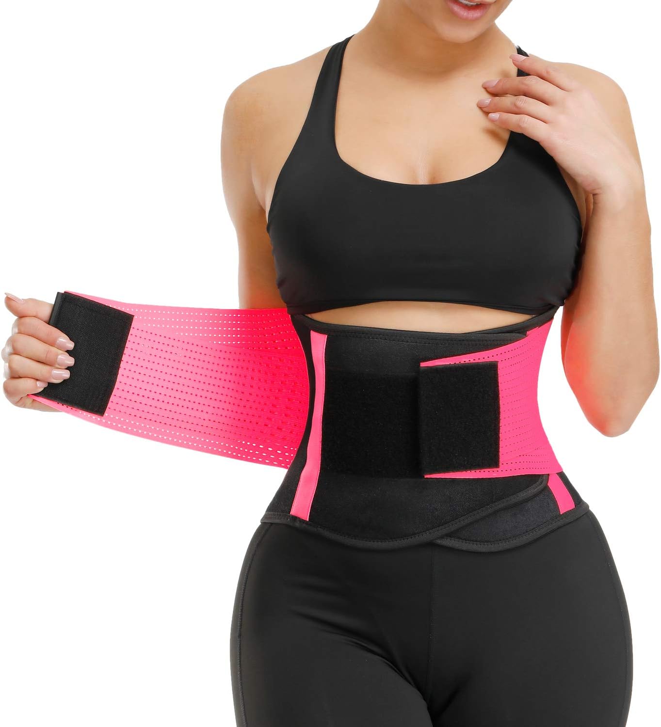 VENUZOR Waist Trainer Belt for Women Men Waist Cincher Trimmer Shaper Belt