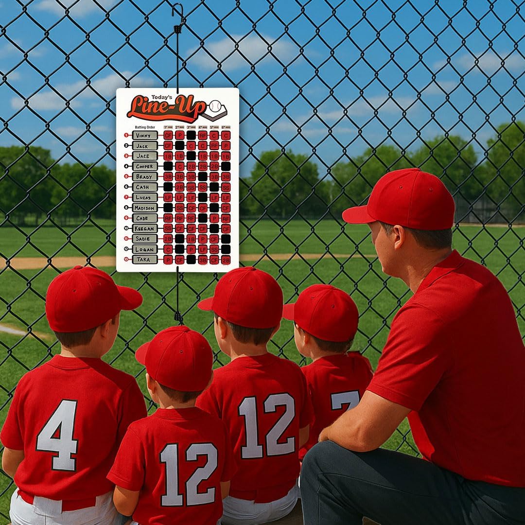 Baseball or Softball Line Up Board