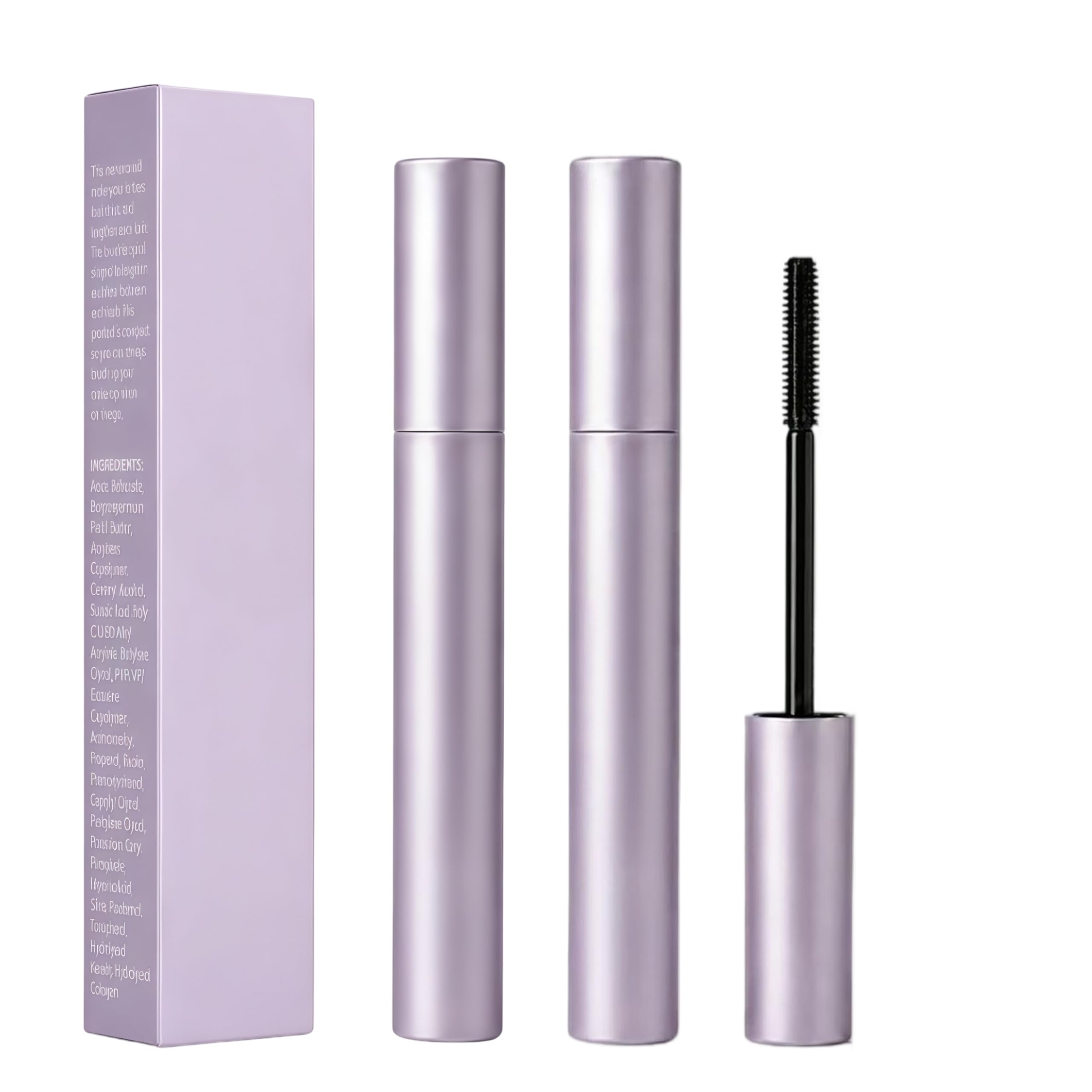 Velmadora Mascara Nero Volumizzante Allungante Lunga Tenuta Set da 2