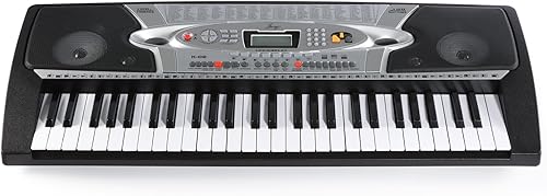 Miniatura 2 de Joy - Teclado electrónico portable de 54 teclas con pantalla LCD para principiantes