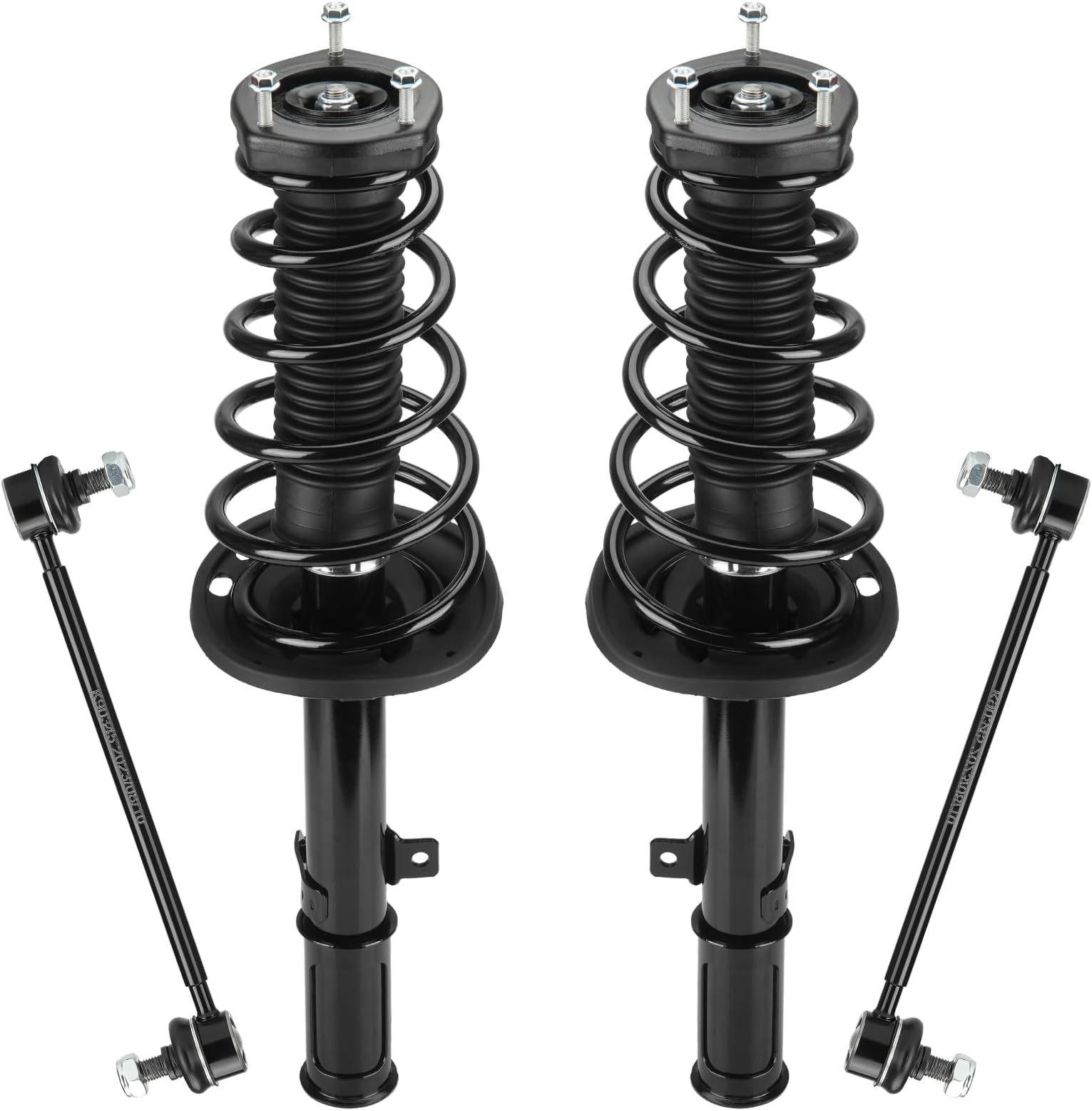 Rear Strut Assembly & Sway Bar Links for 2004-2006 Lexus ES330, Toyota Camry, Shock Absorbers Replace 172208 172207 4PCS 2005