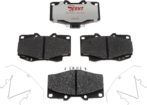 Miniatura 12 de Raybestos Premium Element3 EHT™ EHT1413H Juego de repuesto de pastillas de freno delantero