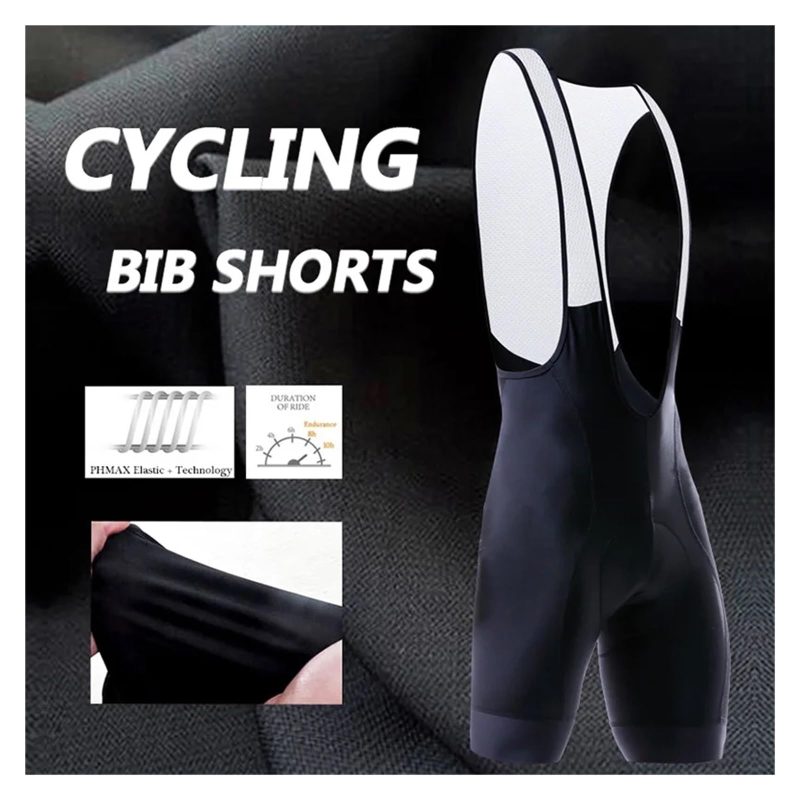 Salopette da Ciclismo Pantaloncini con bretelle da ciclismo da donna Pantaloncini imbottiti da mountain bike Pantaloncini da bicicletta da strada per Ciclismo su Strada ( Color : Women Bib Shorts , Si