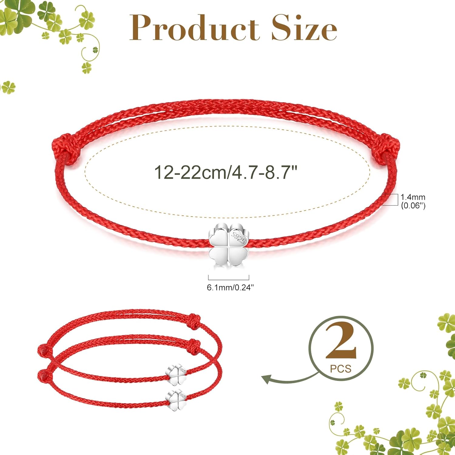925 Sterling Silver Cross Red String Bracelets for Women, Red Bracelet for Protection, Boyfriend girlfriend bracelets, Dainty Good Luck Birthday Gift for Women Men Mother Daughter Son Best Friends Jewelry Matching Couple Promise Bracelets