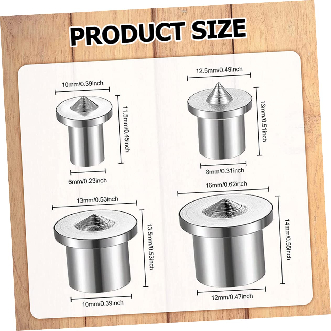 OUNONA 3sätze Dowel Pin Wood Marker Dübel Ausrichtungswerkzeug Für Präzise Bohrlöcher Teilig Für Möbelbau Und Holzverarbeitung