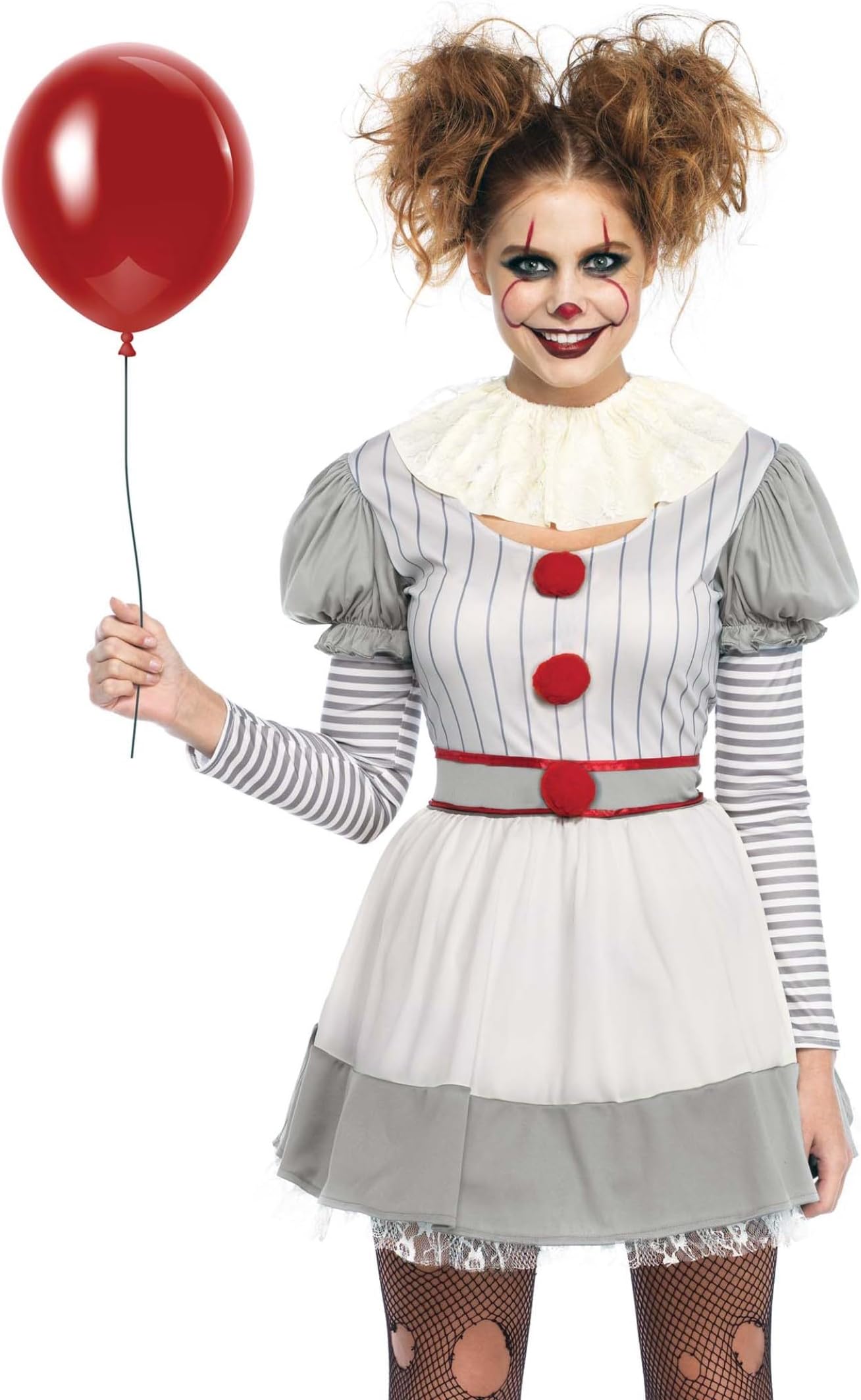 Women's Creepy Clown Costume
