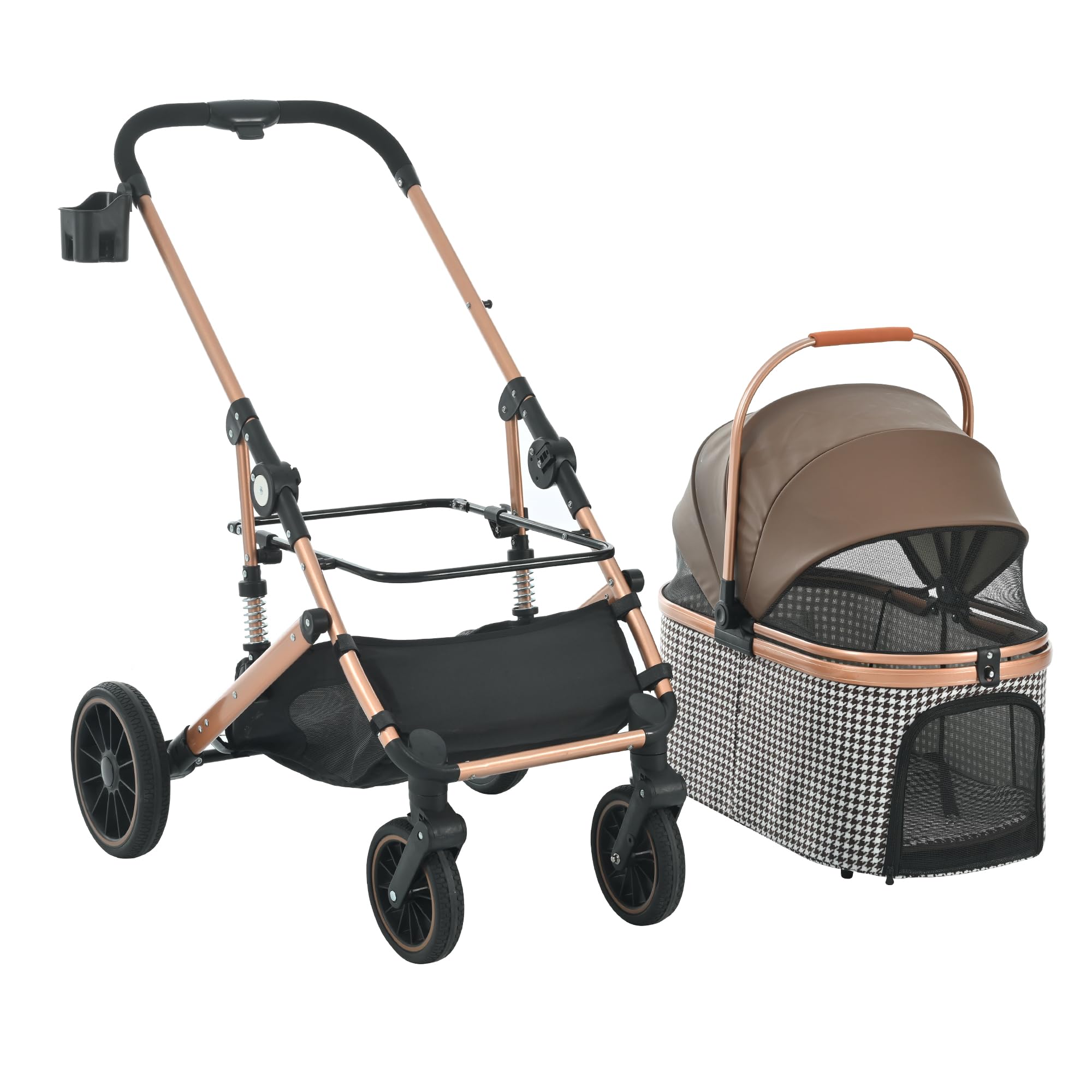 Amazon.co.jp: BNSPLY ペットカート 分離型 小型犬多頭 中型犬用