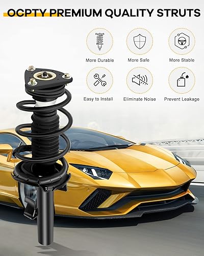 Miniatura 2 de Conjunto de puntal de resorte delantero, montajes y amortiguadores OCPTY para Mazda 3 2004-2013, 2006-2010 para Mazda 5 172264 172263 Reemplazo del