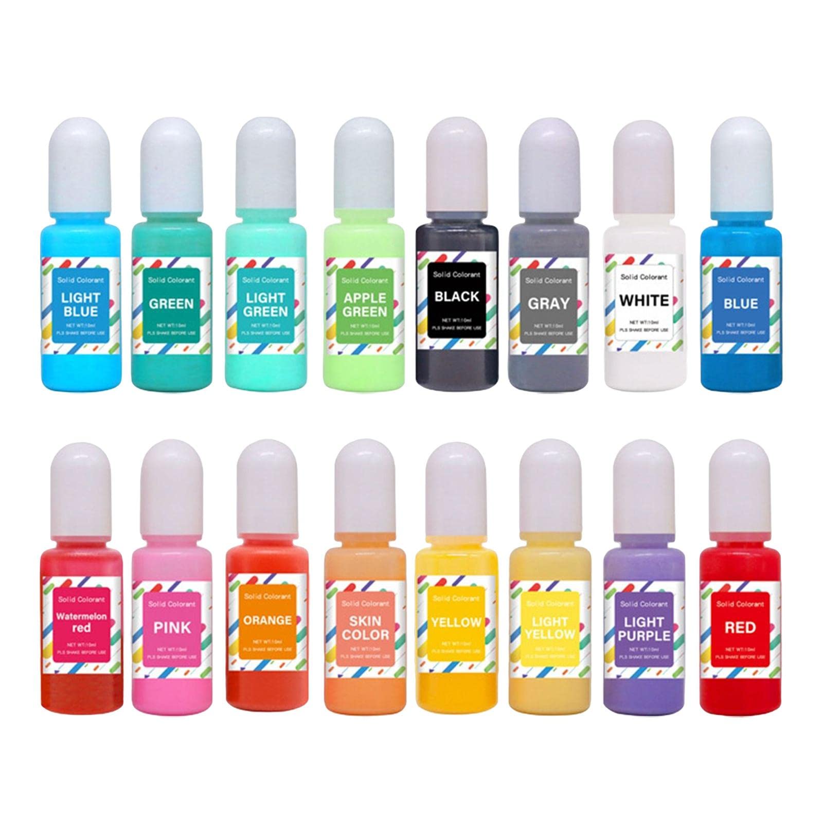 Lot De 10 Pigments Bleu Marine En Poudre Pour Résine Époxy - Qualité Cosmétique Pour Savons Et Artisanat