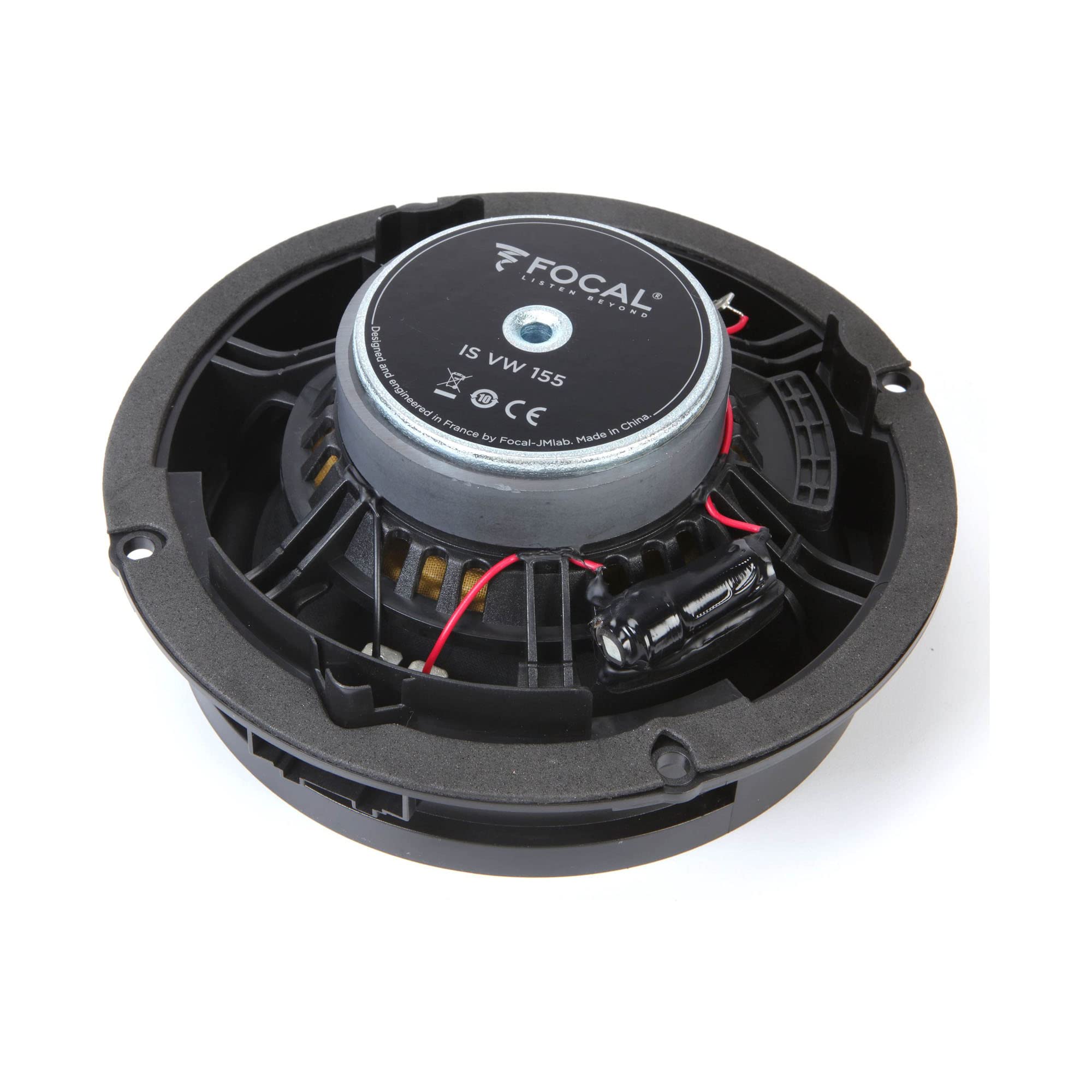 Focal ISVW155 Inside 2-Wege Compo 15.5 cm kompatibel mit Volkswagen VW, Seat, Skoda Fahrzeuge