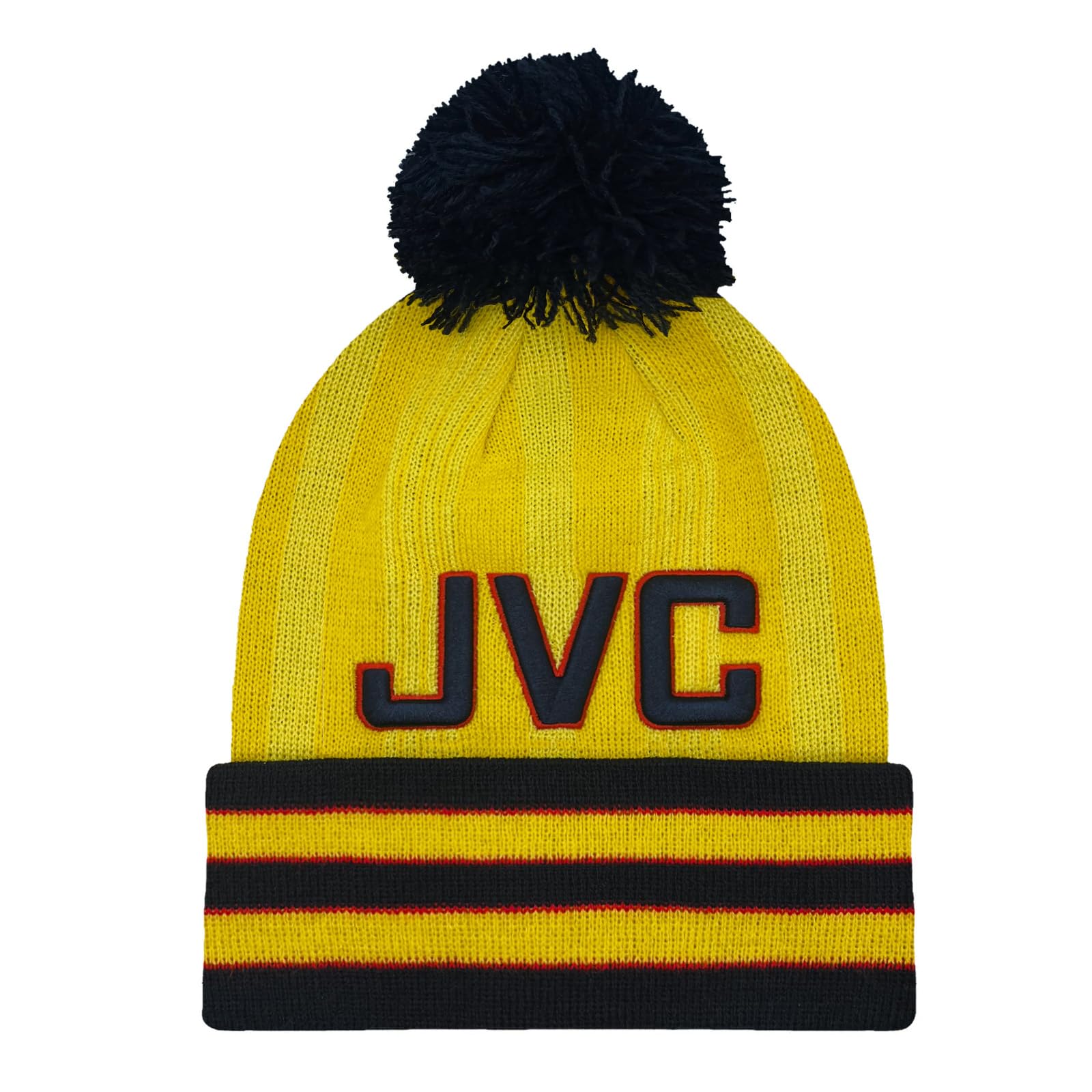 fan originals Arsenal Bobble Hat Retro Yellow 1989 Away Kit Colours