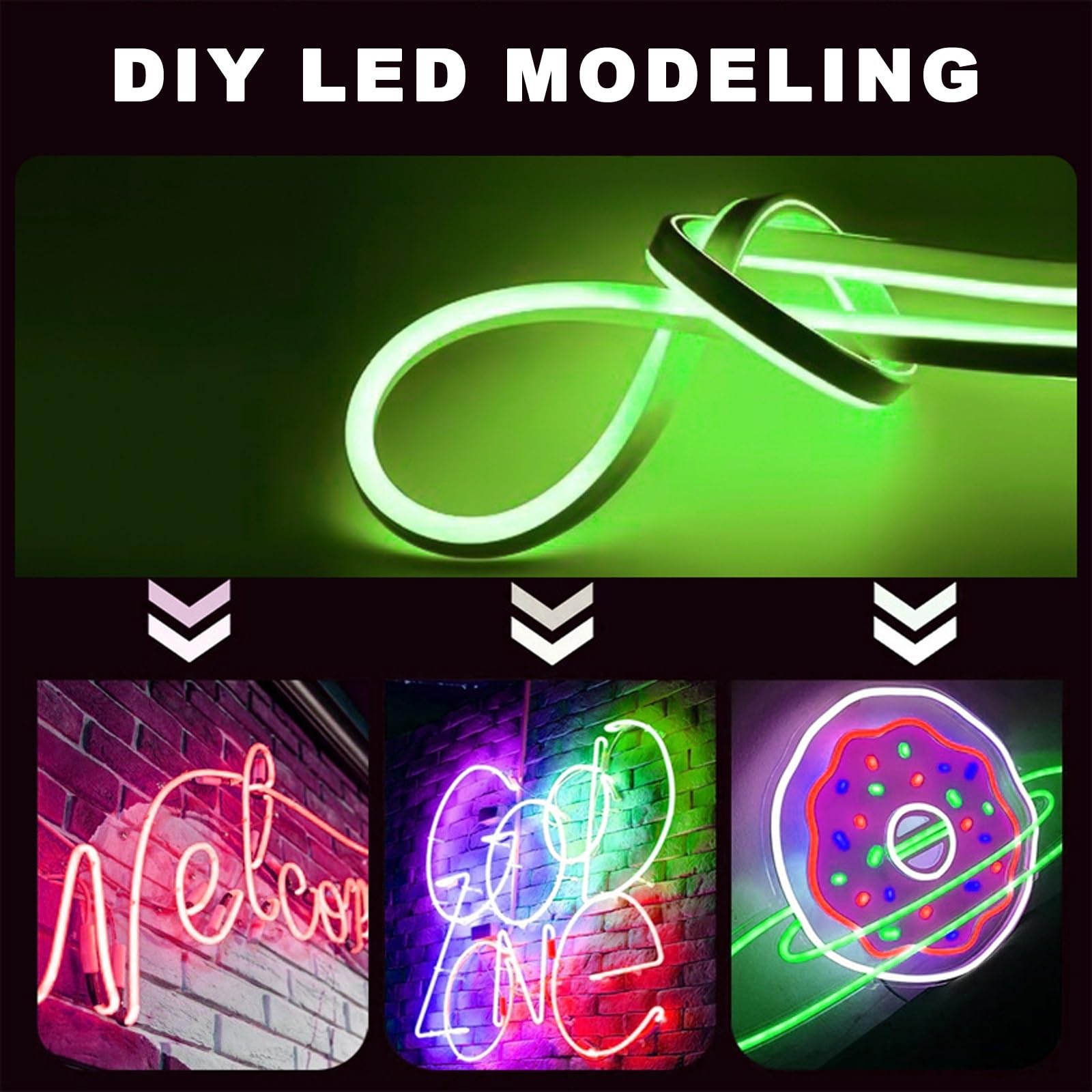 Luci Led Impermeabili Per TV, Strisce Luminose Led Temporizzabili, 5M, Modalità Multiple, Sincronizzazione Con La Musica, Modellazione Fai Da Te, Adatto Per Sfondo TV, Camera Da Letto, Sala Giochi