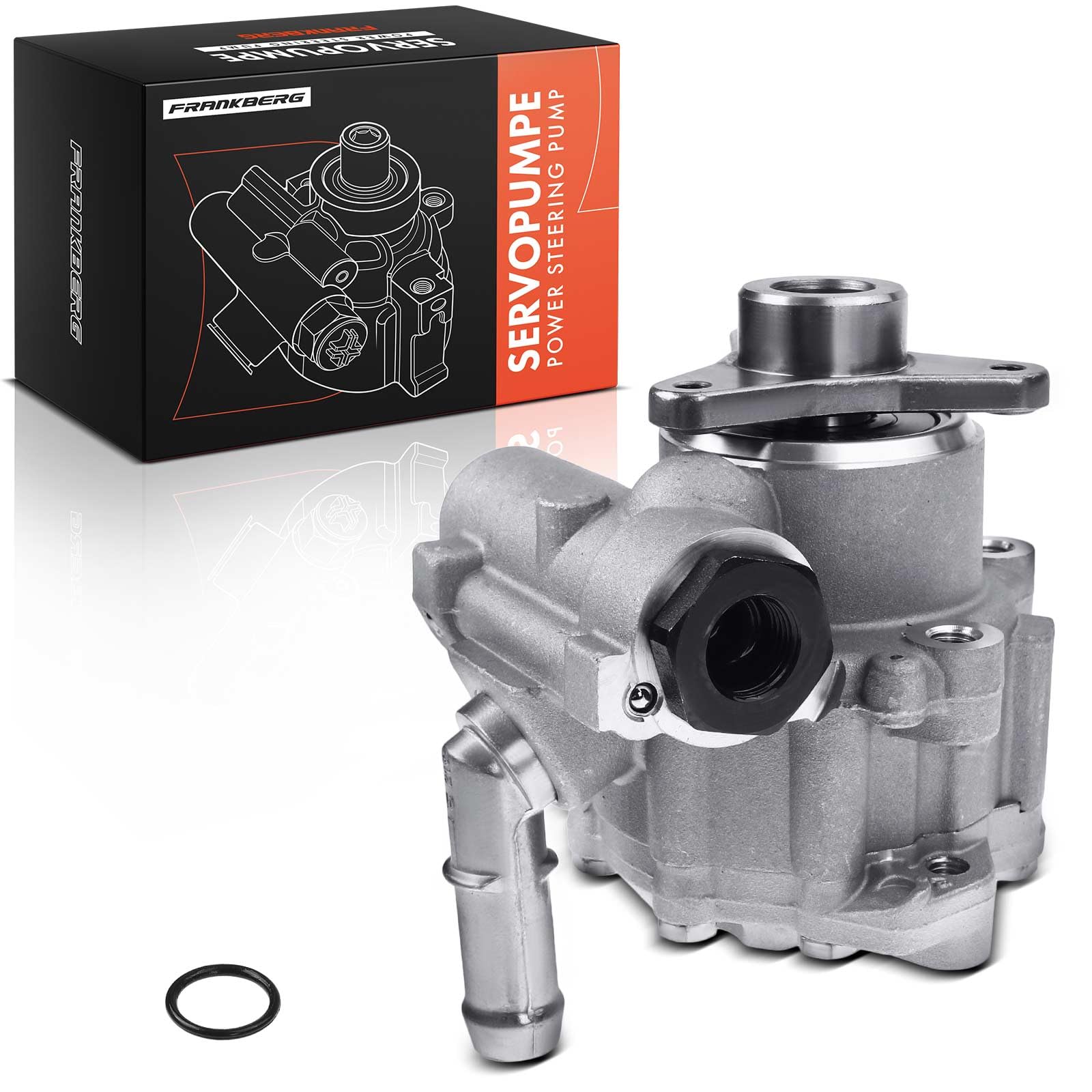 Frankberg Servopumpe Hydraulikpumpe Lenkung Kompatibel mit Interstar X70 1.9L-3.0L 2002-2010 Primastar X83 1.9L-2.5L 2003-2014 Vivaro J7 F7 E7 1.9L-2.5L 2003-2014 Replace #8200024778