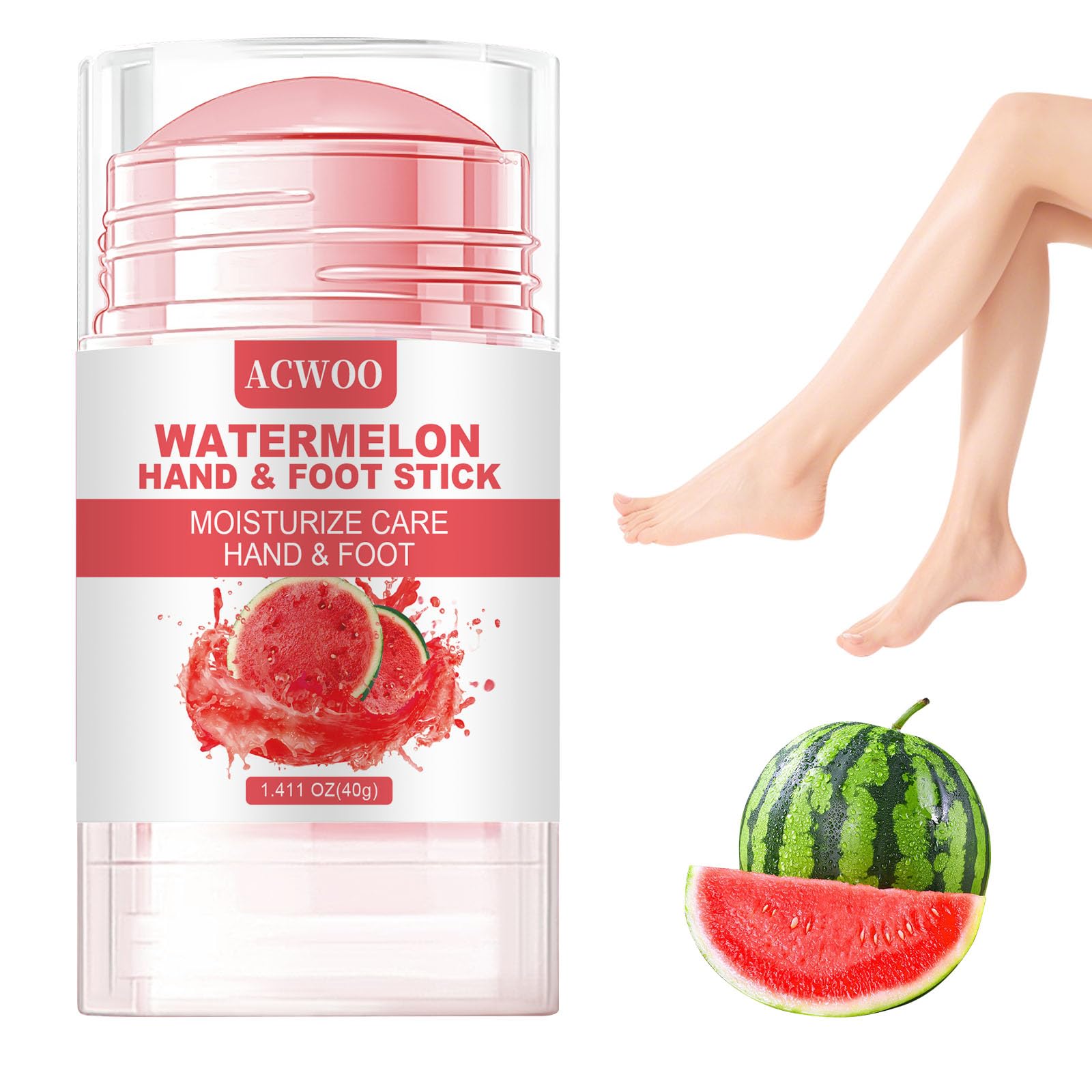 ACWOO Hydrating and Anti-Cracking Foot Cream, Urea Fußcreme, Fusscreme Sehr Trockene Füsse, Heel Balm lindert Juckreiz für Trockene, Rissige Füße, Fersen, Ellbogen, 40g