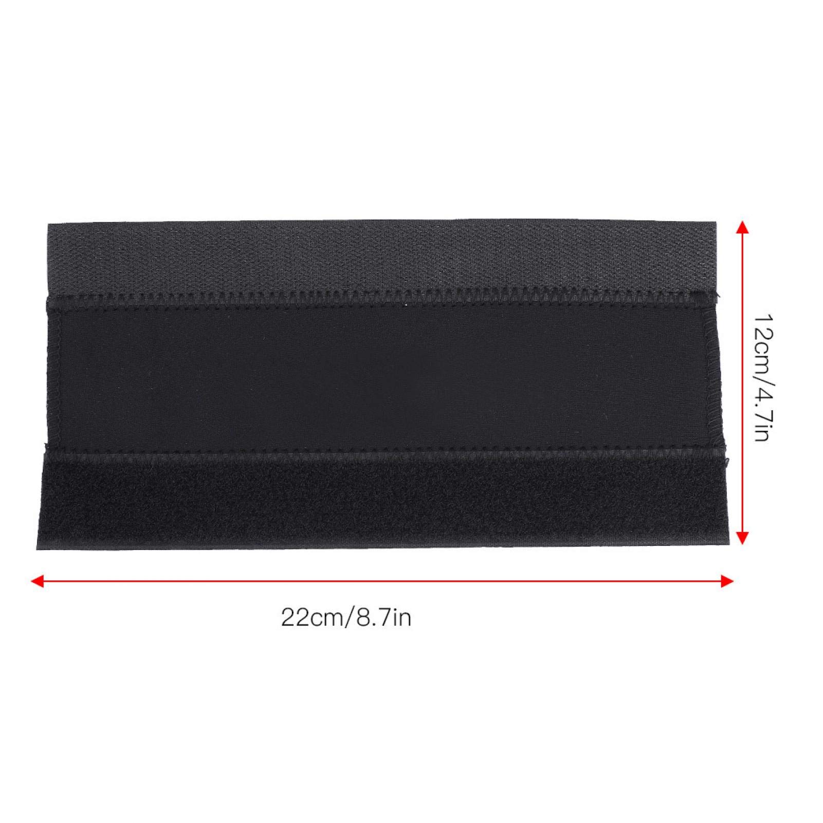 Tyenaza 2pcs Bike Frame Protector, Protector de Marco de Estancia para la mayoría de Las Bicicletas de Carretera de montaña Cadenas de Bicicleta de persecución de Seguridad Neopreno