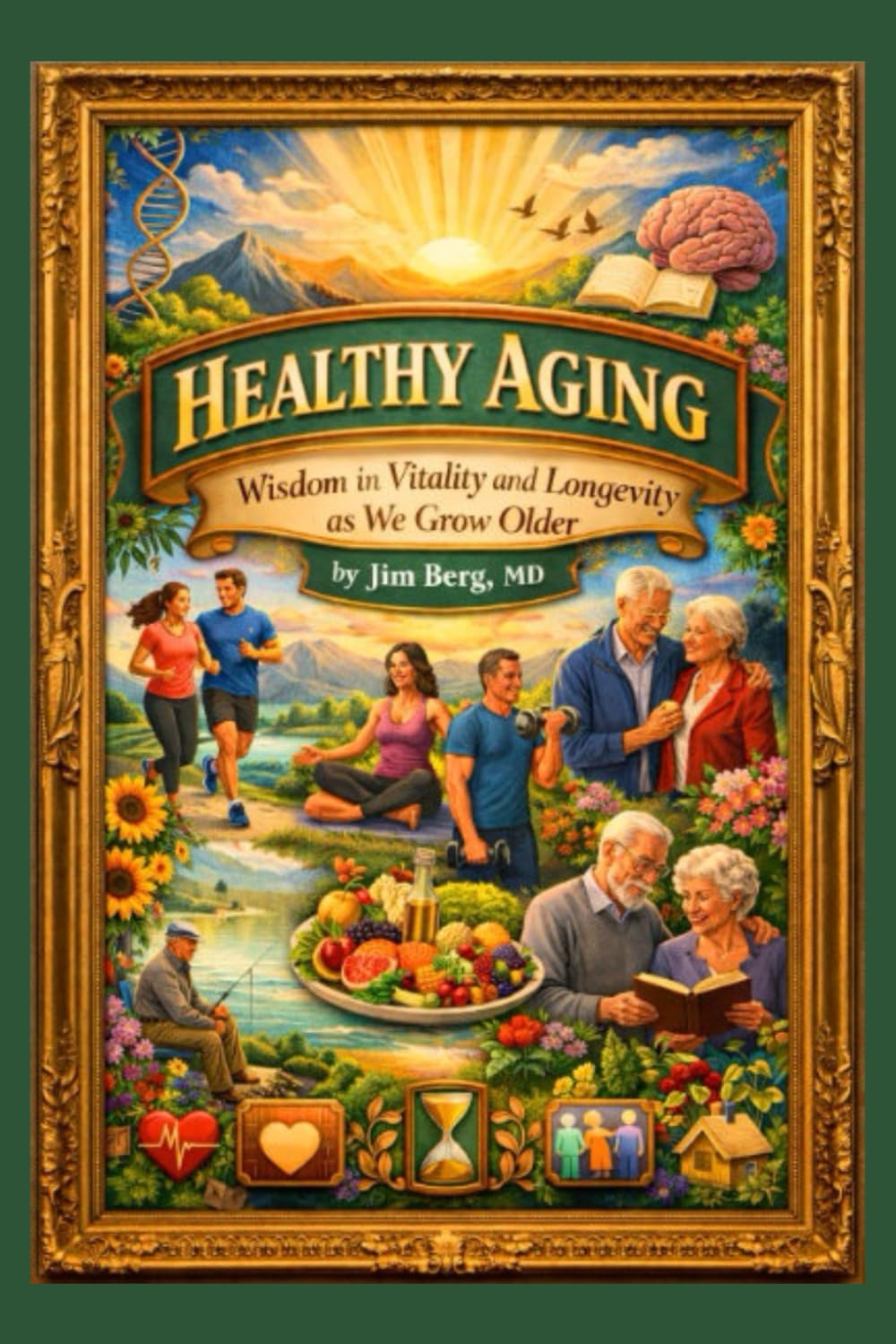 Healthy Aging: Wisdom in Vitality and Longevity as We Grow Older (The writings of Jim Berg, MD)