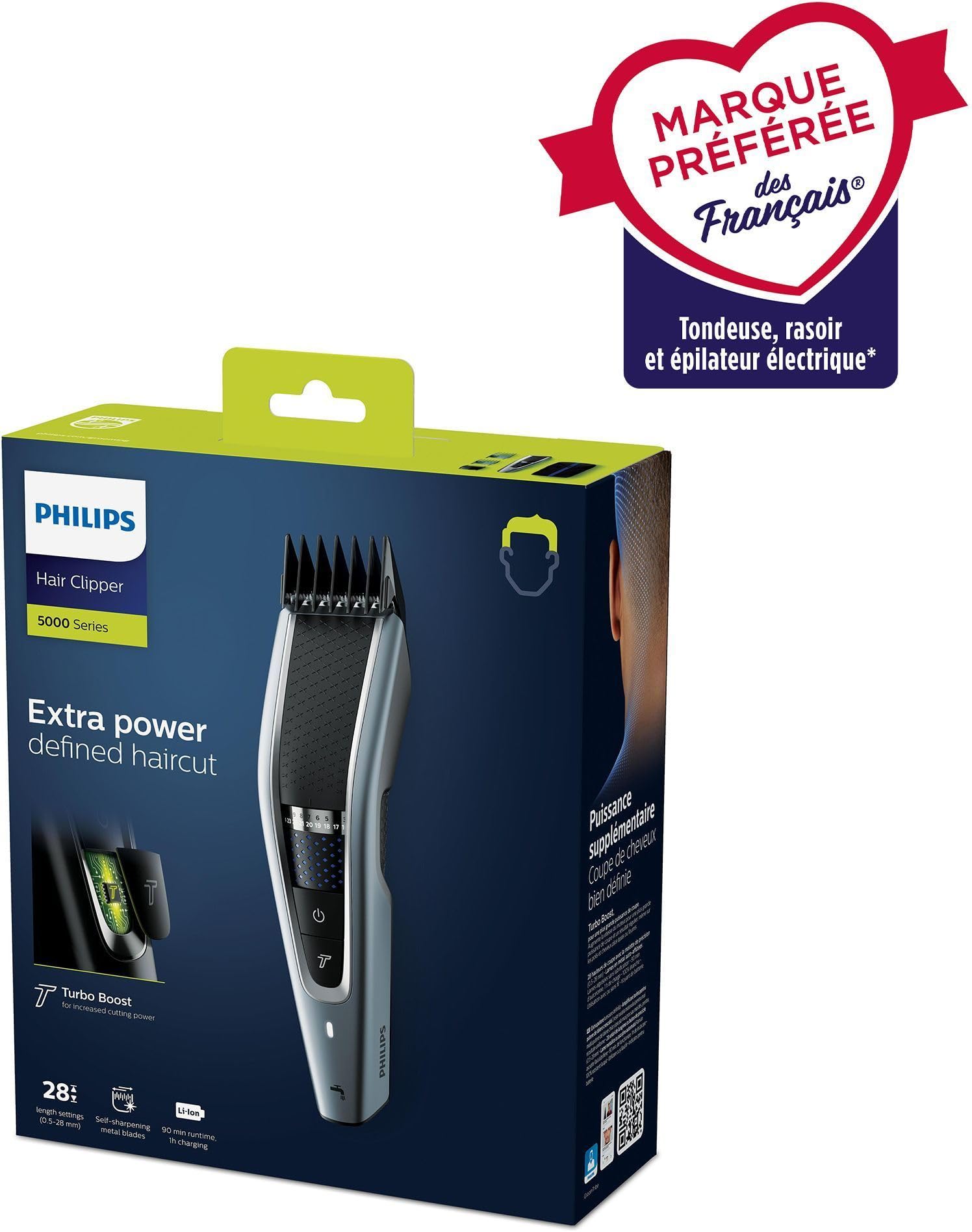 CORTAPELOS PHILIPS HAIRCLIPPER 5000 HC5630/15 PLAT : Amazon.ca