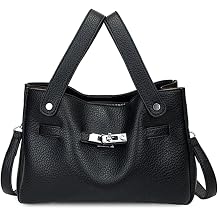 JQAliMOVV Small Faux Leather Purses for Women Top-Handle Satchel Handbags Trendy Shoulder Crossbody Bag