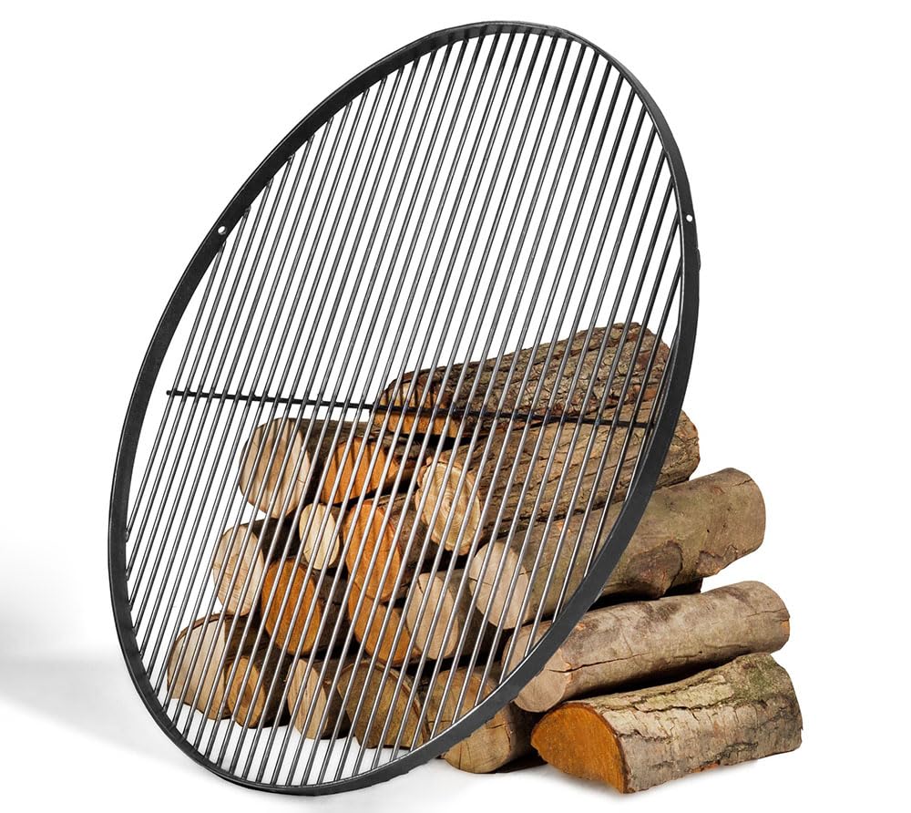 CookKing - Treppiede per griglia, 180 cm, con gallo stalen, 70 cm