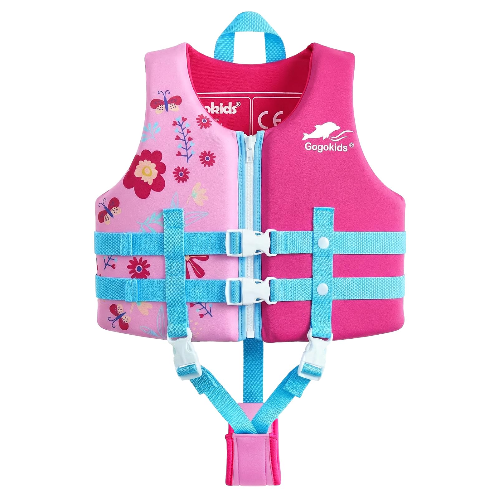 Gogokids Kids Swim Vest Float Jacket - Toddler Swimming Vest Float Vest Bouyancy Swimwear Floation Swimsuit for age 2-9 years/15-35 kg Child