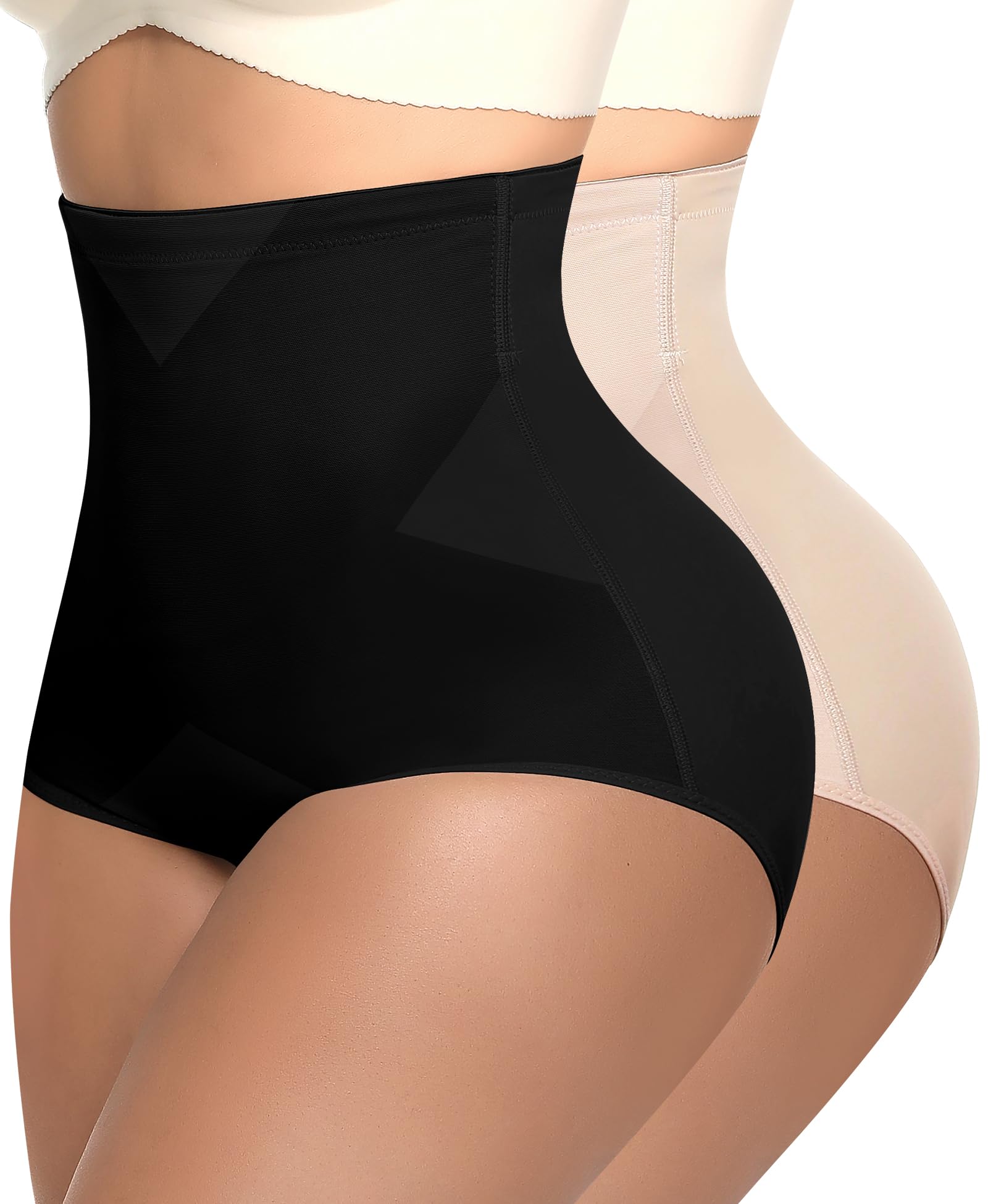 Werena Tummy Control Shapewear for Women High Waisted Body Shaper Panties Seamless Shaping Underwear Panty Girdle