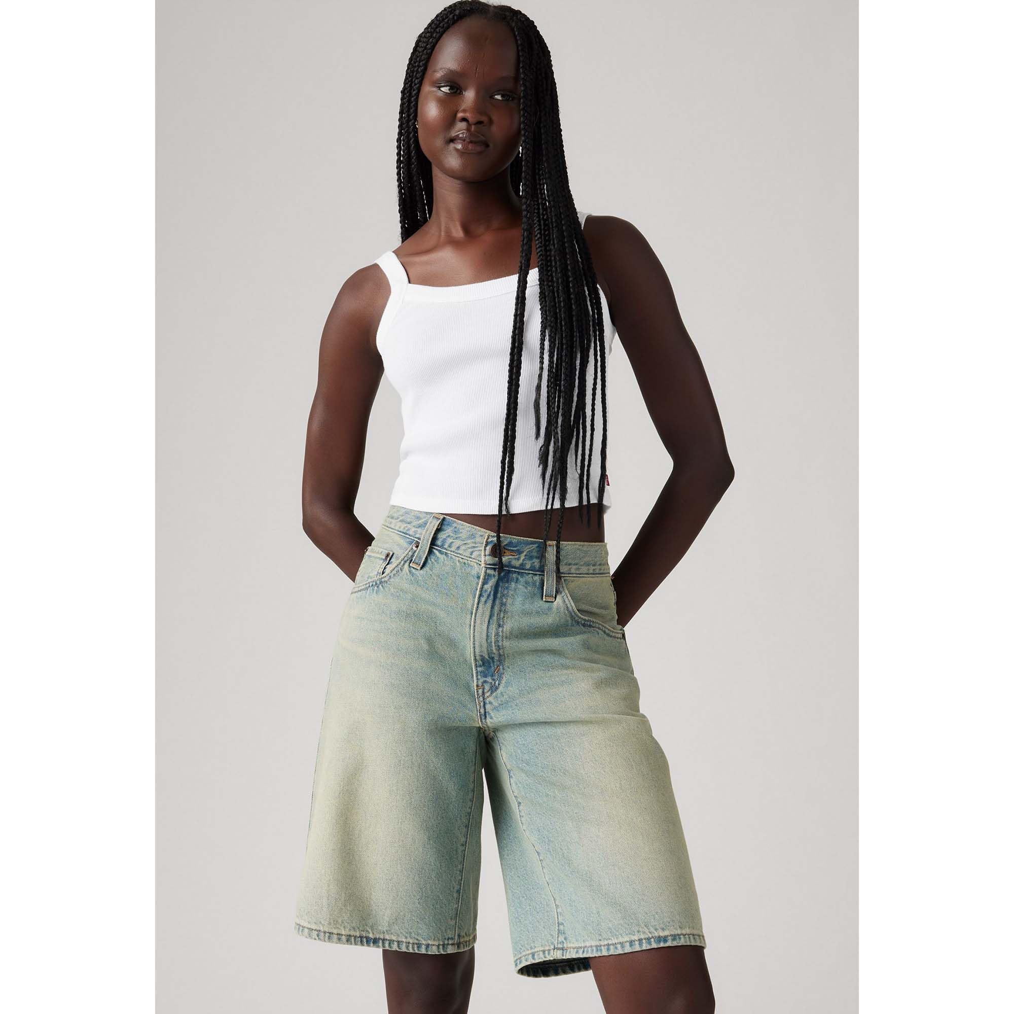 Levi's Baggy Dad Jort - Shorty Kobiety