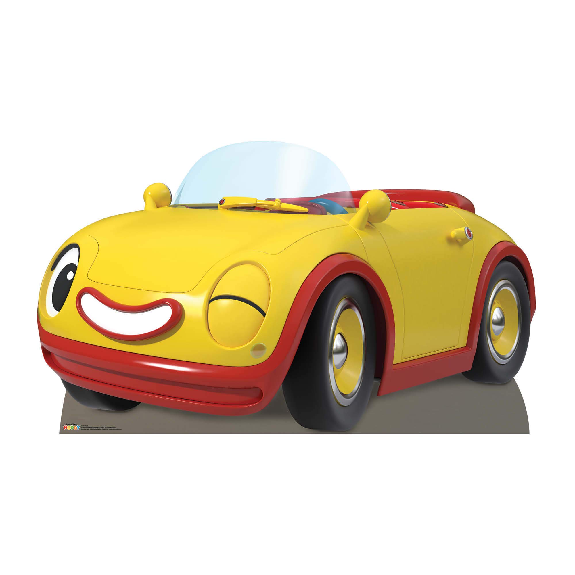 STAR CUTOUTS SC966 Revs Noddy Toy Car Cardboard Cutout Books & Toyland TV Perfect Party Prop For Kids