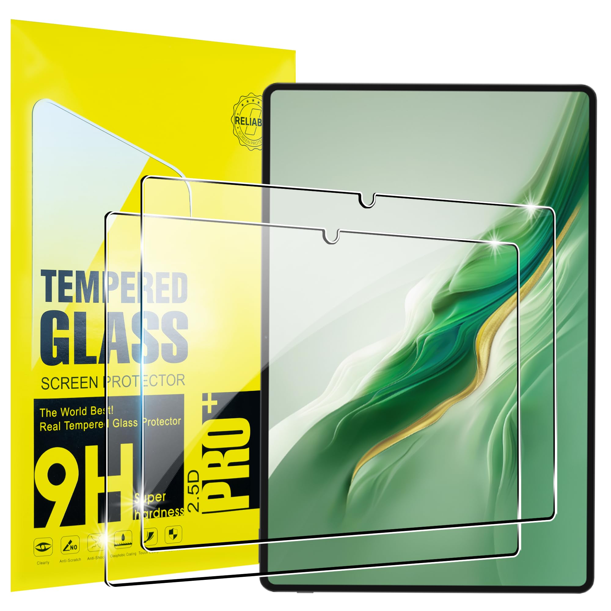 Effcotuo Ultra-dünne Schutzhülle Für Honor Magic Pad 2 - Kristallklar & Stoßfest - TPU-Silikon Anti-Fingerabdruck