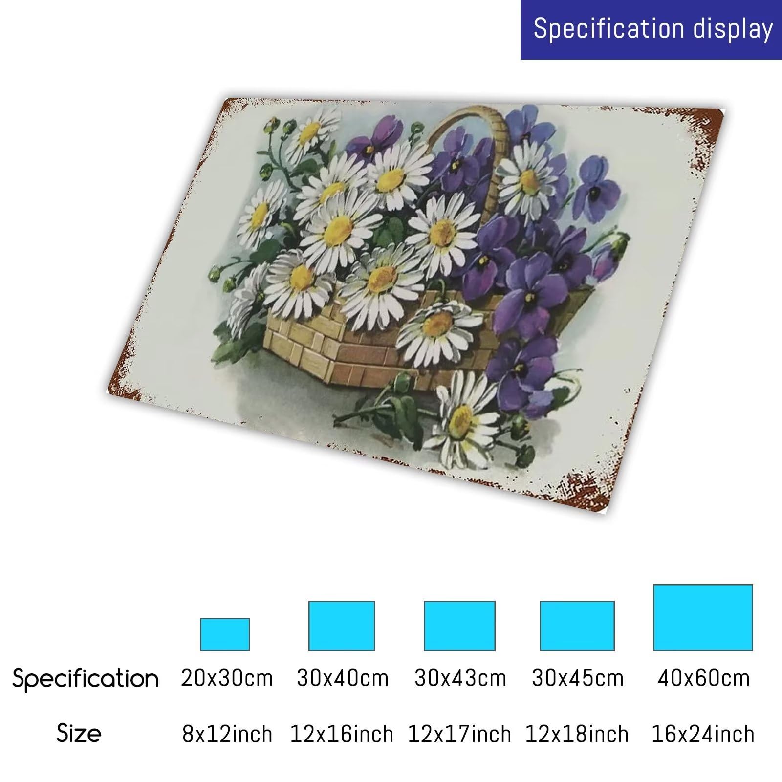 Carteles Metal Jardín Letreros Jardín Metal Vintage - 5 Unidades 20x30 Cm - Frases Divertidas Jardinería Decoración Exterior Humor