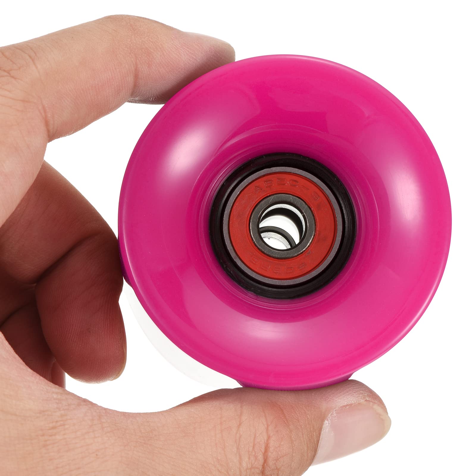 PATIKIL Roues de longboard avec roulements ABEC-9, roues de rue pour skateboards, cruiser, roue de rechange 80 A