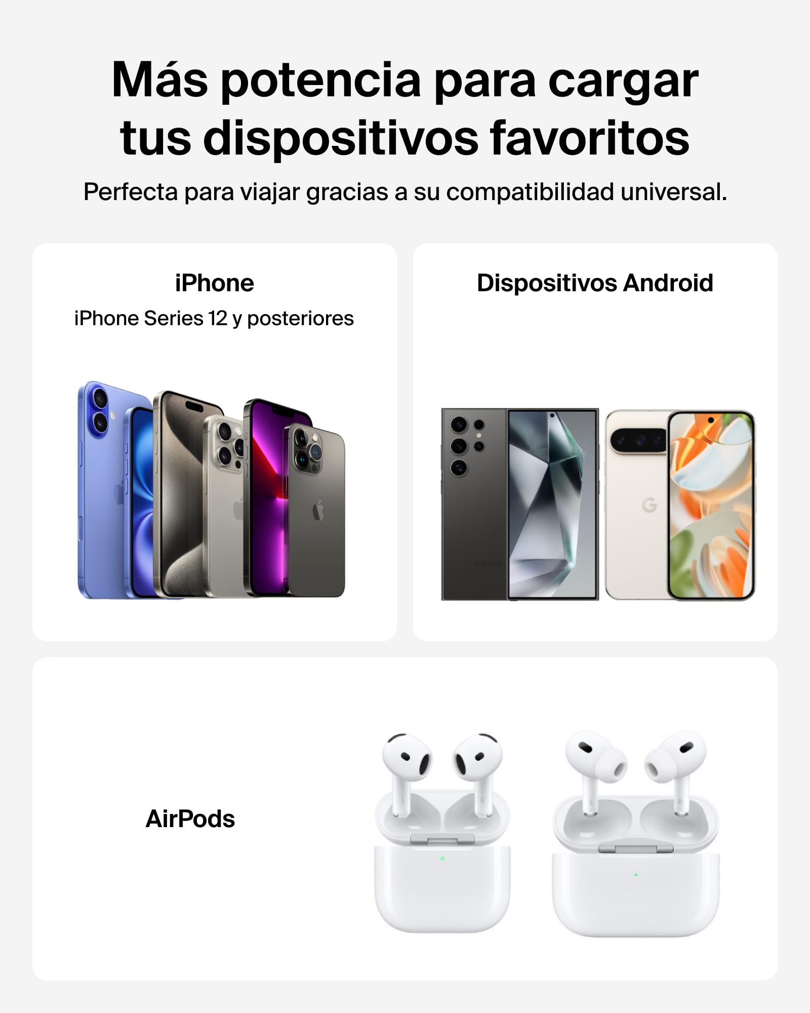 Belkin BoostCharge Batería Externa Magnética 10000 mAh con Soporte - Negro | Power Bank de 10000 mAh, Anillo Magnético, 1 Puerto USB-C, Cable Incluido, Apta como Equipaje de Mano, Batería Portátil