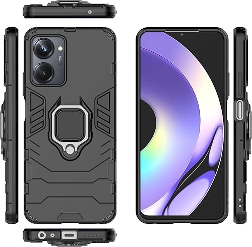 Vista 31 de Funda para Oppo Realme 10 4G - RMX3630, color negro