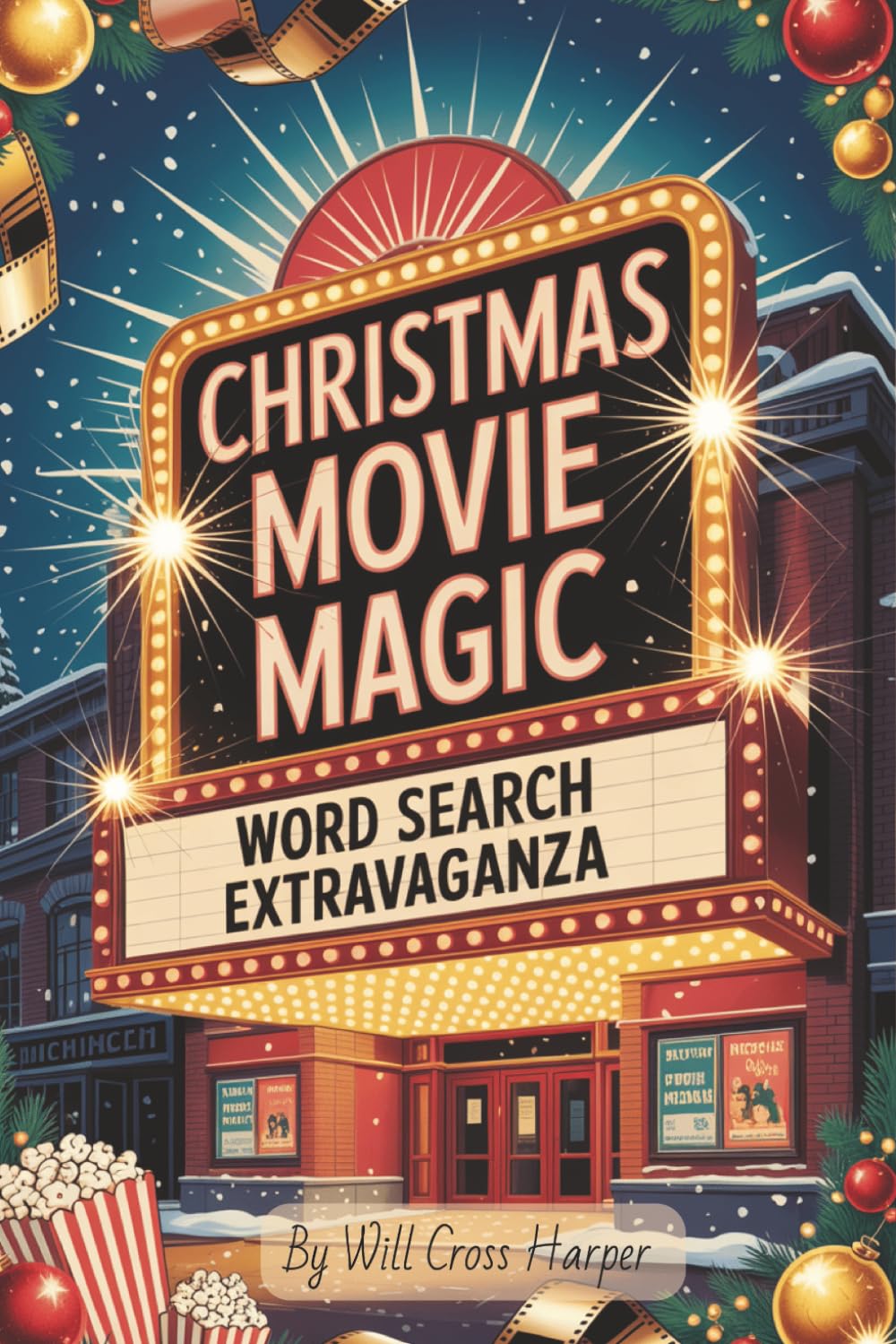 Christmas Movie Wordsearch: Cozy Holiday Puzzle Book for Movie Lovers