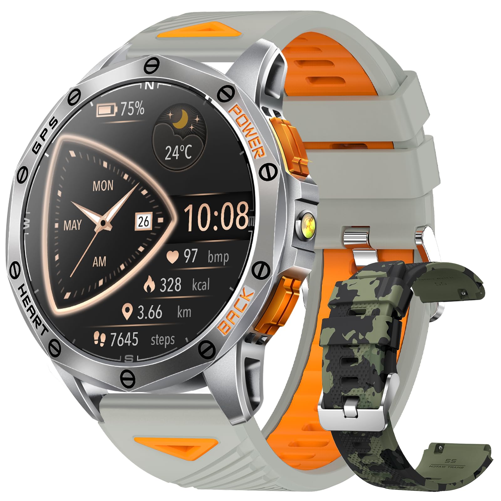 Tiwain Military Smartwatch