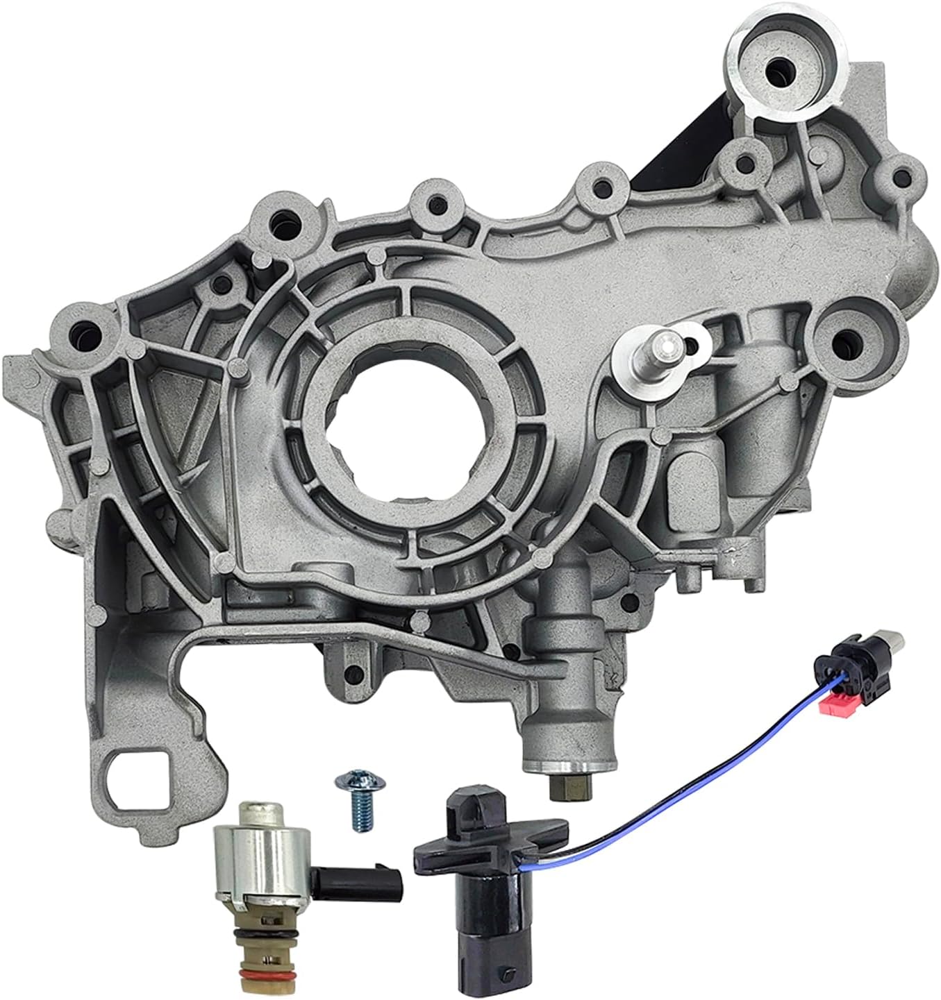 Engine Oil Pump with Sensor Fits for Melling M490, Fits for Ford F-150 2017-2024 Replace# HL3Z-6600-B, HL3Z-6600-A, HL3Z6600B, HL3Z6600A