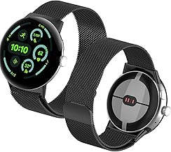 Armband Kompatibel mit Google Pixel Watch 4/3 45mm Herren Damen, Bequemer Alltagsbekleidung, Der Neueste Modische Stil, Ein Einfacher und Austauschbarer ErsatzArmband