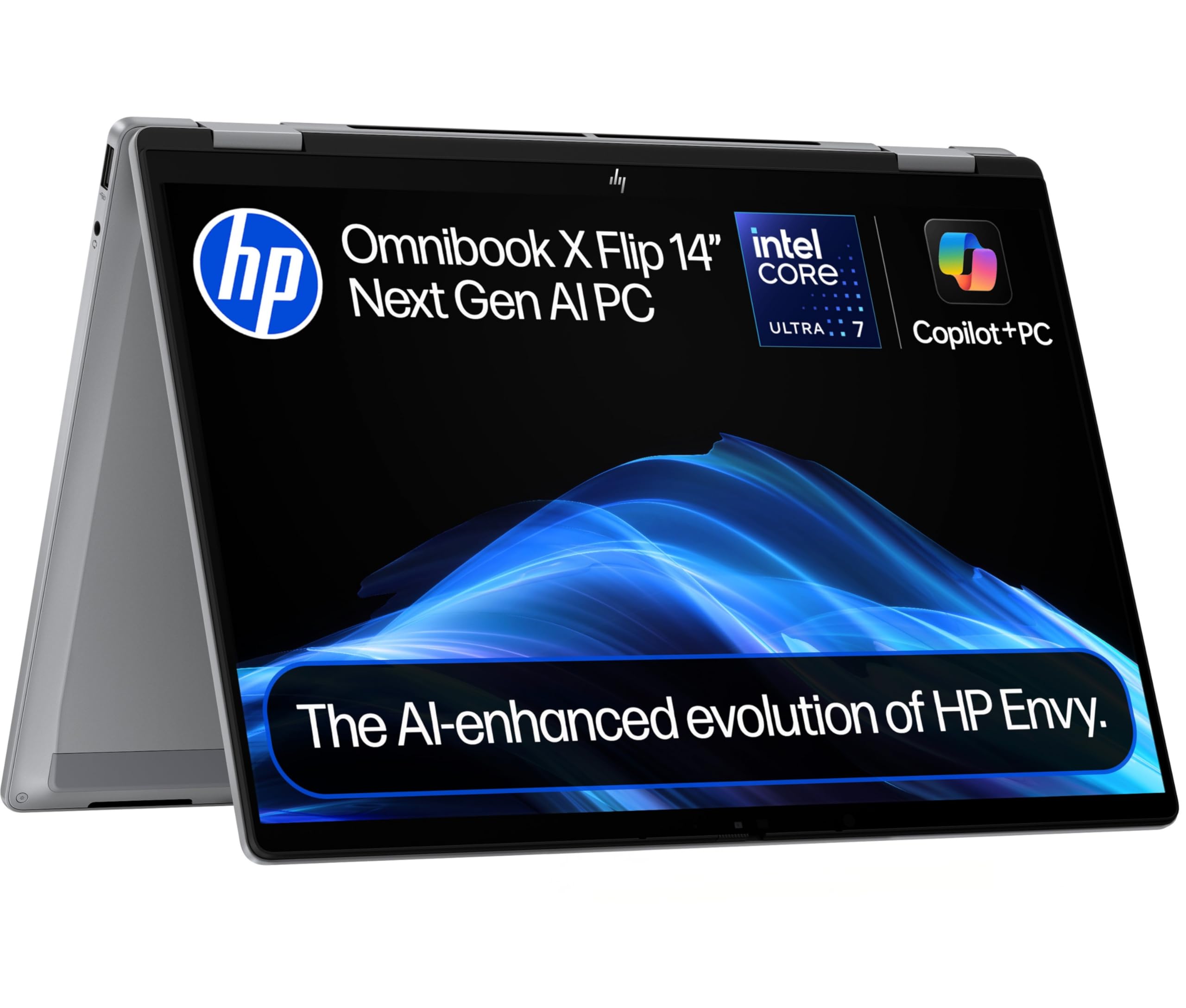 HP OmniBook X Flip NGAI 14" Laptop | CoPilot+ PC | Intel® Core™ Ultra 5-226V Processor | 16GB RAM | 512GB SSD | Intel® Arc™ 130V | 2K IPS Touchscreen | Up to 22.75Hr Battery | Windows 11 | 14-fm0005sa — view 29